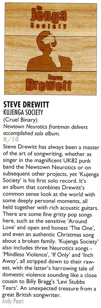 Vive La Rock magazine's review of kuJenga Society